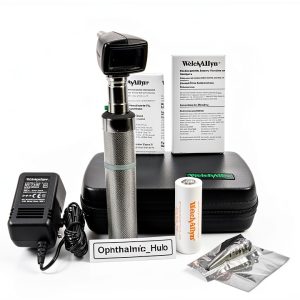 Welch Allyn 3.5v Diagnostic Otoscope Head & Specula with Ni-Cadimum Rechargeable Handle 25020-0