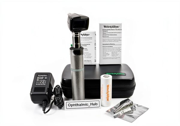 Welch Allyn 3.5v Diagnostic Otoscope Head & Specula with Ni-Cadimum Rechargeable Handle 25020-0