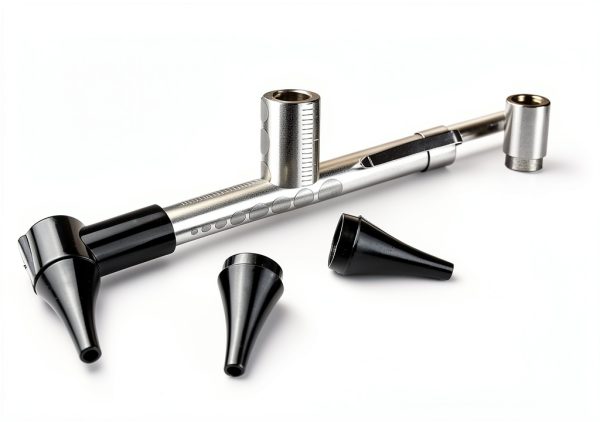 WaxBgone® Otoscope - Bright LED Light with 3X Magnification to Check Your Family’s Ears at Home - Includes 3 Reusable and Easy-to-Clean Specula Tip Sizes for Adults, Kids & Babies and 2 AAA Batteries-3