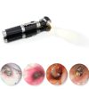 Mini Ear Otoscope Bysameyee 3X Magnifier LED Light with 4 Speculum-2