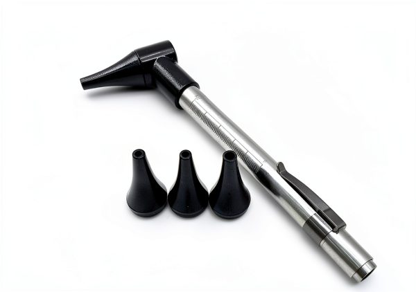 WaxBgone® Otoscope - Bright LED Light with 3X Magnification to Check Your Family’s Ears at Home - Includes 3 Reusable and Easy-to-Clean Specula Tip Sizes for Adults, Kids & Babies and 2 AAA Batteries-1