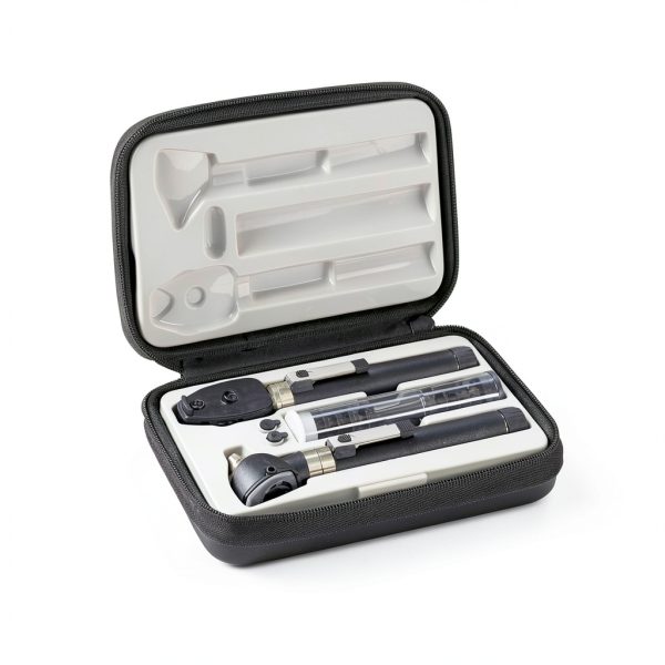 ADC 5110NL Diagnostix 2.5V Pocket Otoscope Set Hard Case LED Lamp-0