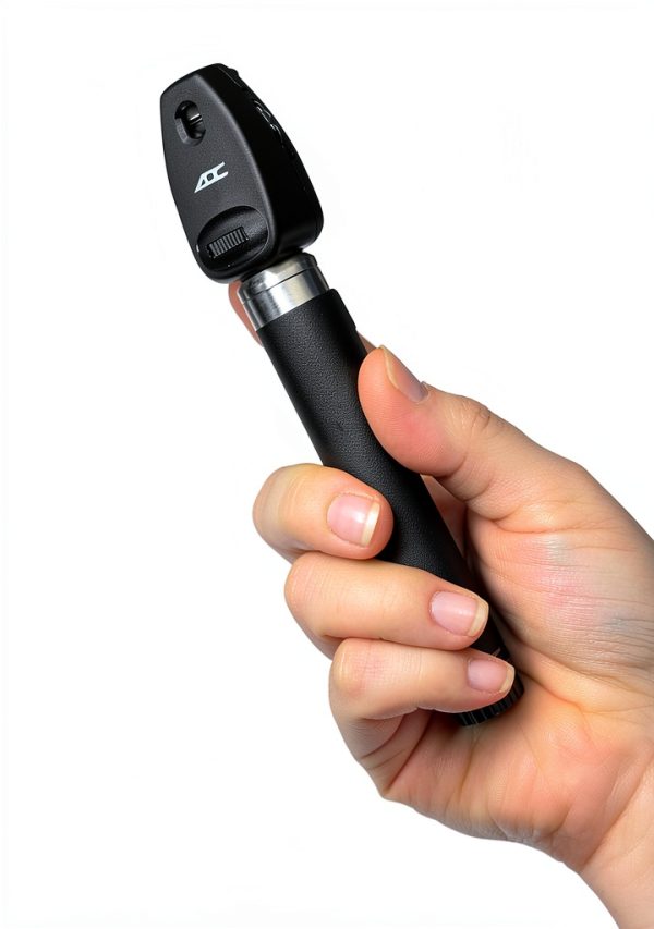 ADC 5110NL Diagnostix 2.5V Pocket Otoscope Set Hard Case LED Lamp-2