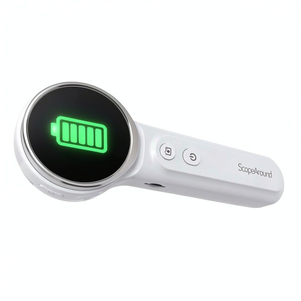 ScopeAround Otoscope Digital Ear Camera 1.85in IPS Screen 6 LED Lights-7