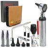 CynaMed ENT Diagnostic Kit with LED Lights, Leather Bag, Complete Set-8