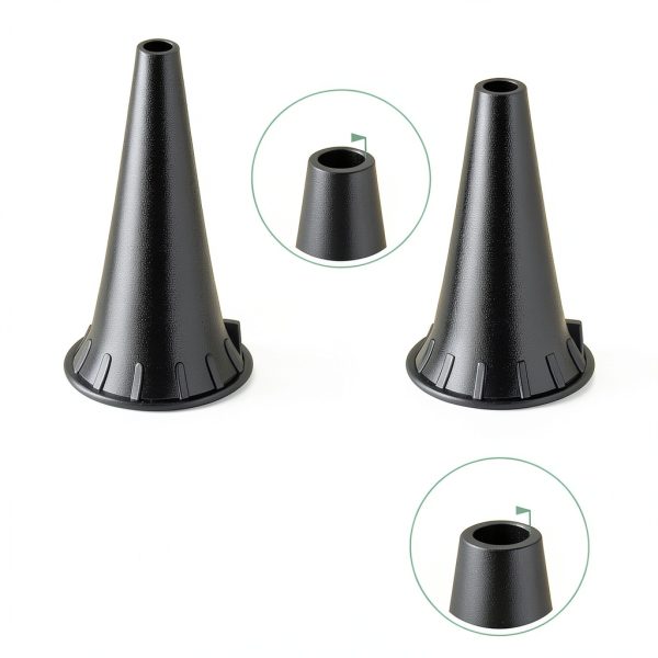 LEIFIDE Otoscope Speculums 200pcs Disposable Ear Tips 2.75mm & 4.25mm-1