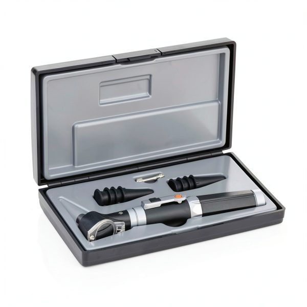 Mini Ear Otoscope Bysameyee 3X Magnifier LED Light with 4 Speculum-8