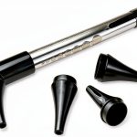 WaxBgone® Otoscope - Bright LED Light with 3X Magnification to Check Your Family’s Ears at Home - Includes 3 Reusable and Easy-to-Clean Specula Tip Sizes for Adults, Kids & Babies and 2 AAA Batteries-0