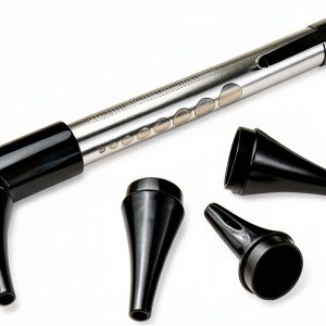 WaxBgone® Otoscope - Bright LED Light with 3X Magnification to Check Your Family’s Ears at Home - Includes 3 Reusable and Easy-to-Clean Specula Tip Sizes for Adults, Kids & Babies and 2 AAA Batteries-0