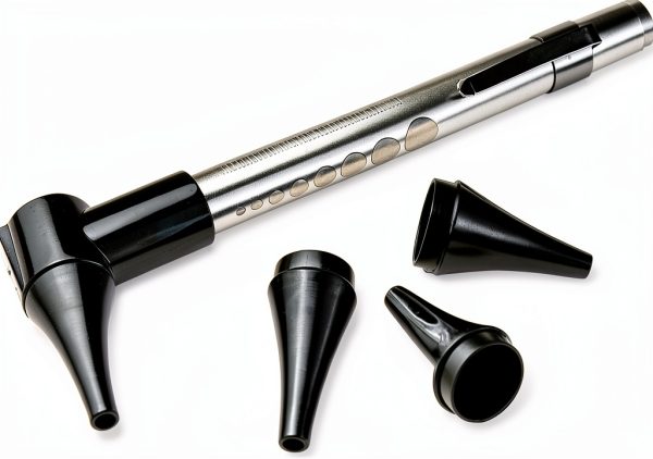 WaxBgone® Otoscope - Bright LED Light with 3X Magnification to Check Your Family’s Ears at Home - Includes 3 Reusable and Easy-to-Clean Specula Tip Sizes for Adults, Kids & Babies and 2 AAA Batteries-0