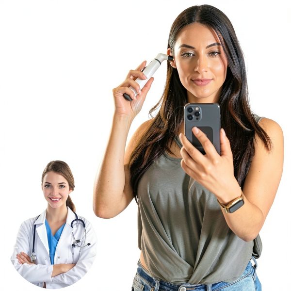 MOBI Connect Wi-Fi Otoscope 1080P HD Lens with Gyroscope and LED-3