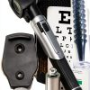 Premium Student Home USE LED Bright Light ENT Diagnostic Otoscope Green Plus 1 Extra Replacement Bulb Plus 10 Specula Cynamed-2