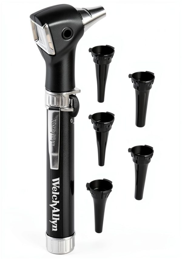 Welch Allyn Pocketscope Jr. Otoscope With Aa Handle, Pocket Clip 22840-0
