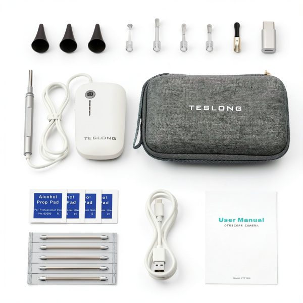 Digital Otoscope Teslong NTE100i 1080p HD Ear Camera with Light-6