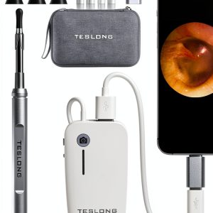 Digital Otoscope Teslong NTE100i 1080p HD Ear Camera with Light-0