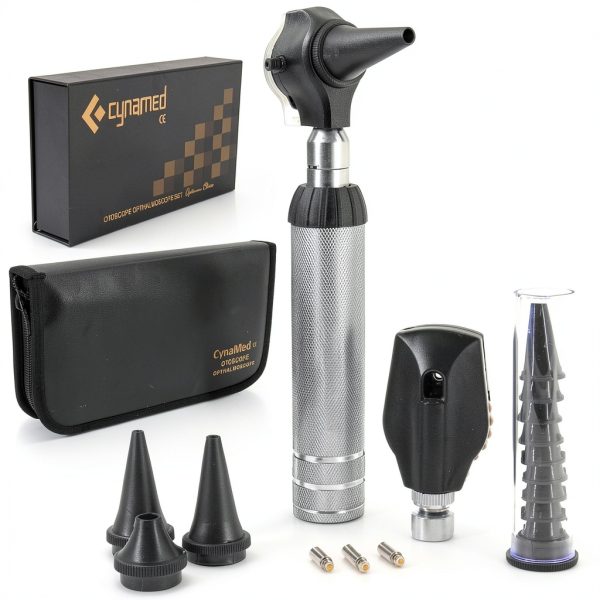 Cynamed 2-in-1 Ear Scope - Otoscope for Ear, Nose & Eye-0