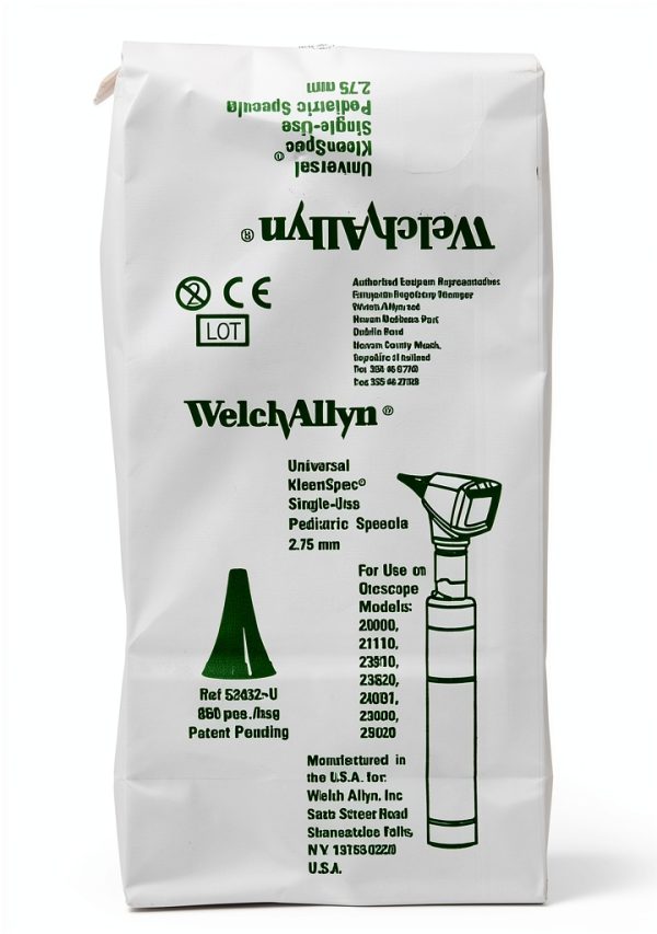 Welch Allyn Kleenspec Pediatric Disposable Ear Specula 850 Count-0