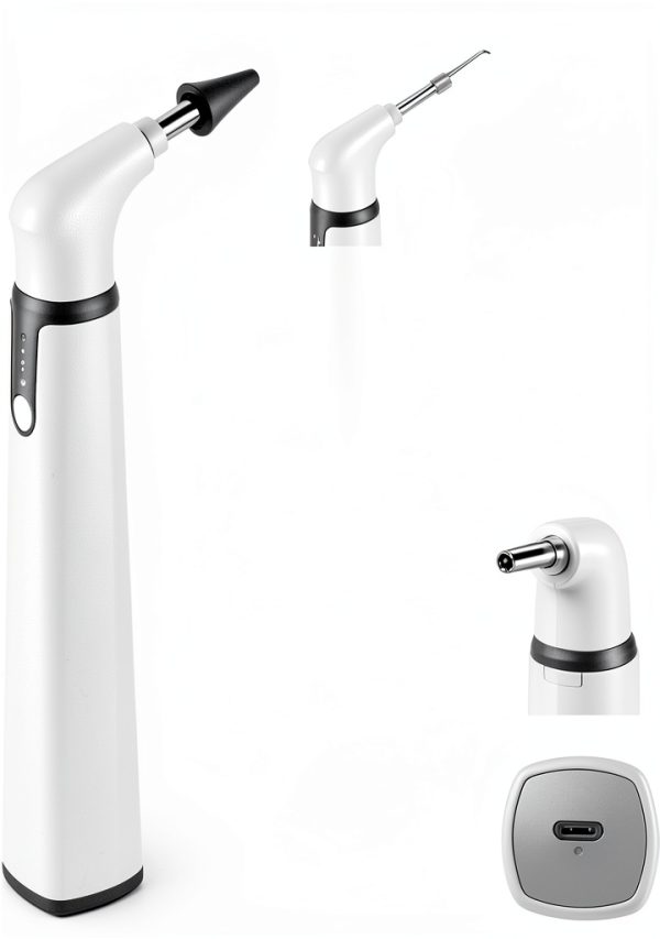 Wireless Otoscope ScopeAround 720P HD Camera 6 LED Lights Gyroscope-4