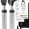 Zyrev 2-in-1 Otoscope Opthalmoscope Set with Carry Case-0