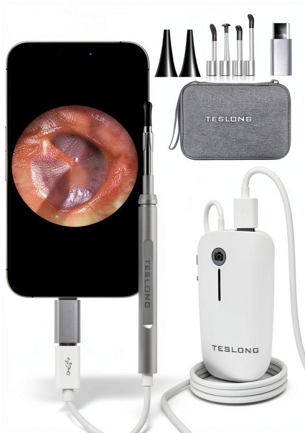 Digital Otoscope Teslong NTE100i 1080p HD Ear Camera with Light-8