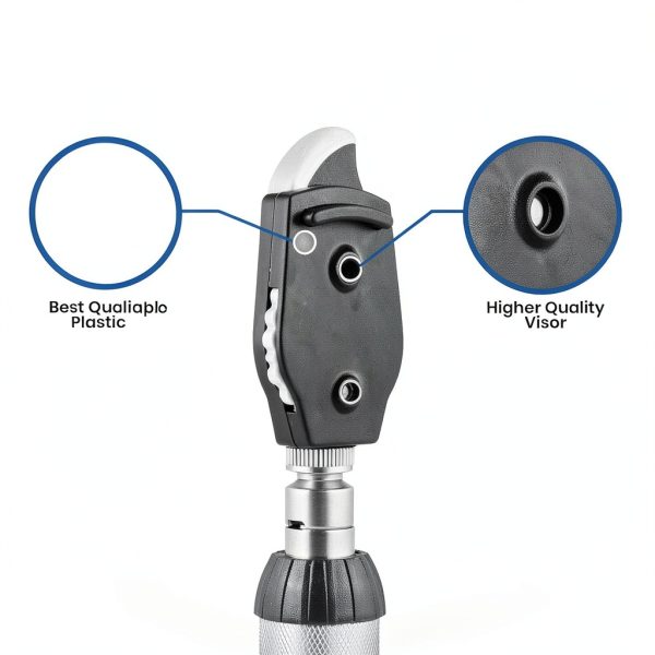 Zyrev 2-in-1 Otoscope Opthalmoscope Set with Carry Case-3