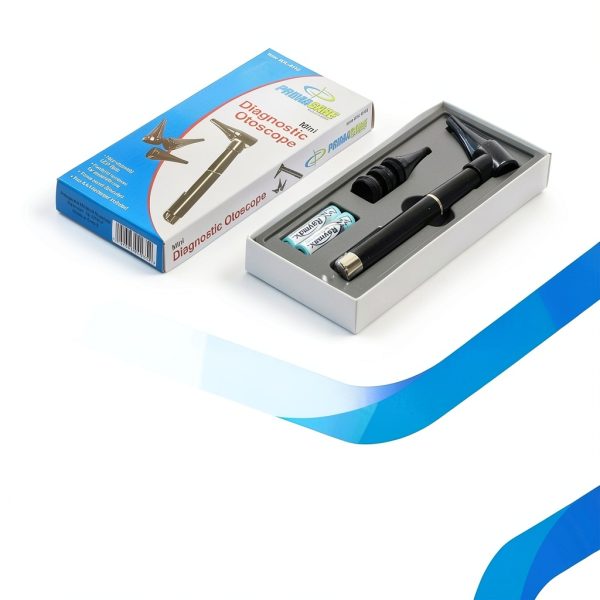 PrimaCare DL-4112 Mini Diagnostic Otoscope Kit with High Resolution LED Ear Light-2