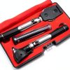 Student Home Use New Ent Otoscope Examination Kit Fiber Optic Diagnostic Set Black Color OS1015-1