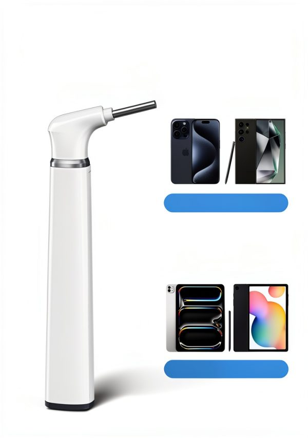 ScopeAround Otoscope Dual View 720pHD WiFi Ear Scope 6 LED 3.9mm Lens-3