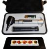 4th Generation Doctor Mom LED Pocket Pro Otoscope with Both Adult and Pediatric Disposable Specula Tips, Battery, and Protective Hard Plastic Case-0